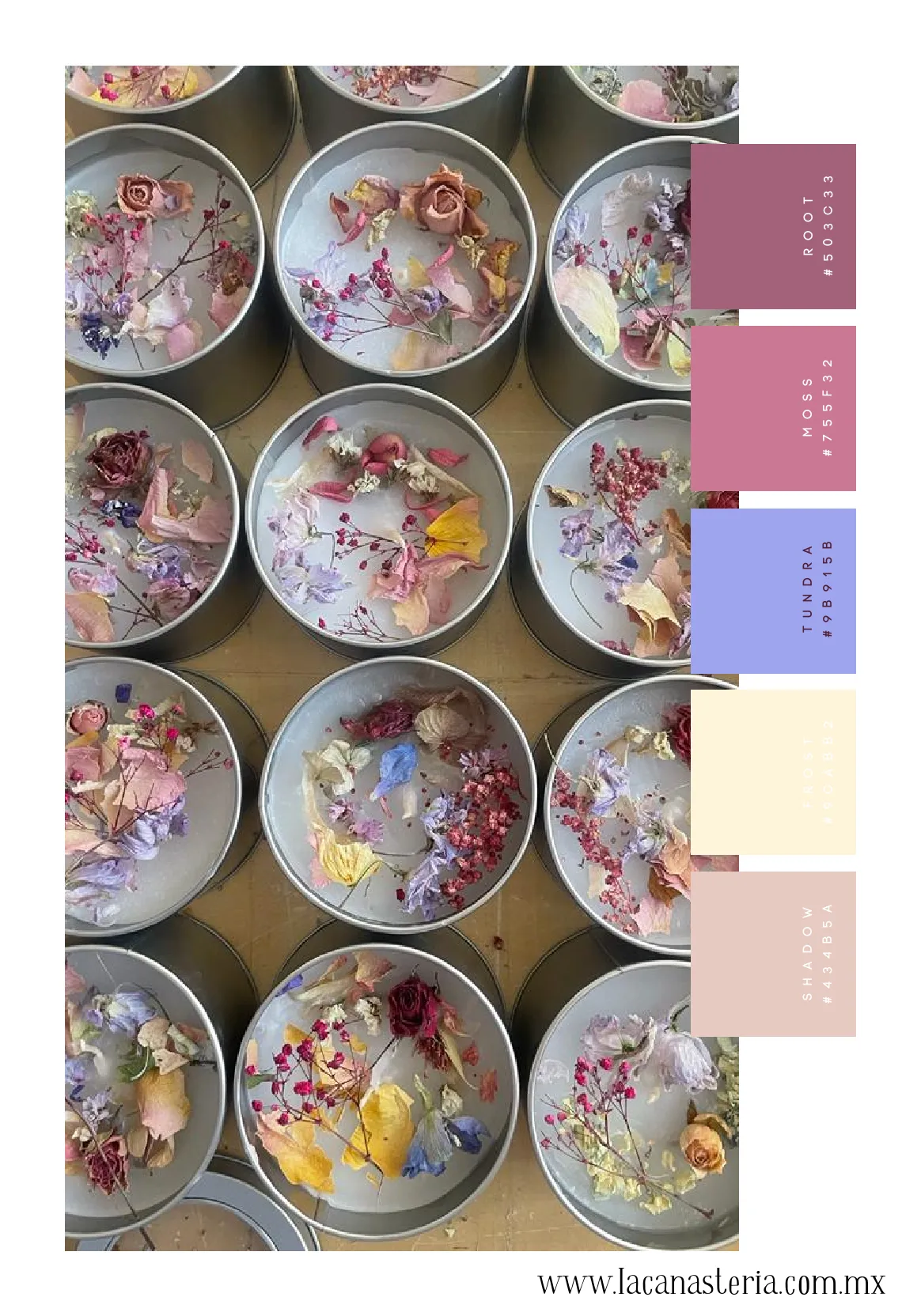 Finas velas artesanales con flores decorativas perfectas para recuerdos de eventos