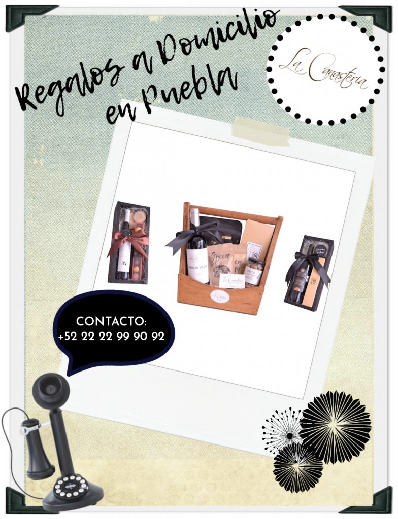 Arreglos de vino para Hombre en Puebla entrea a domicilio La Canatería