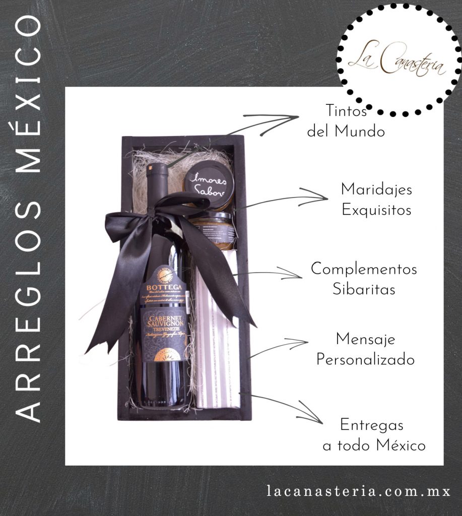 Arreglos de vino para regalos con diseño para hombre 