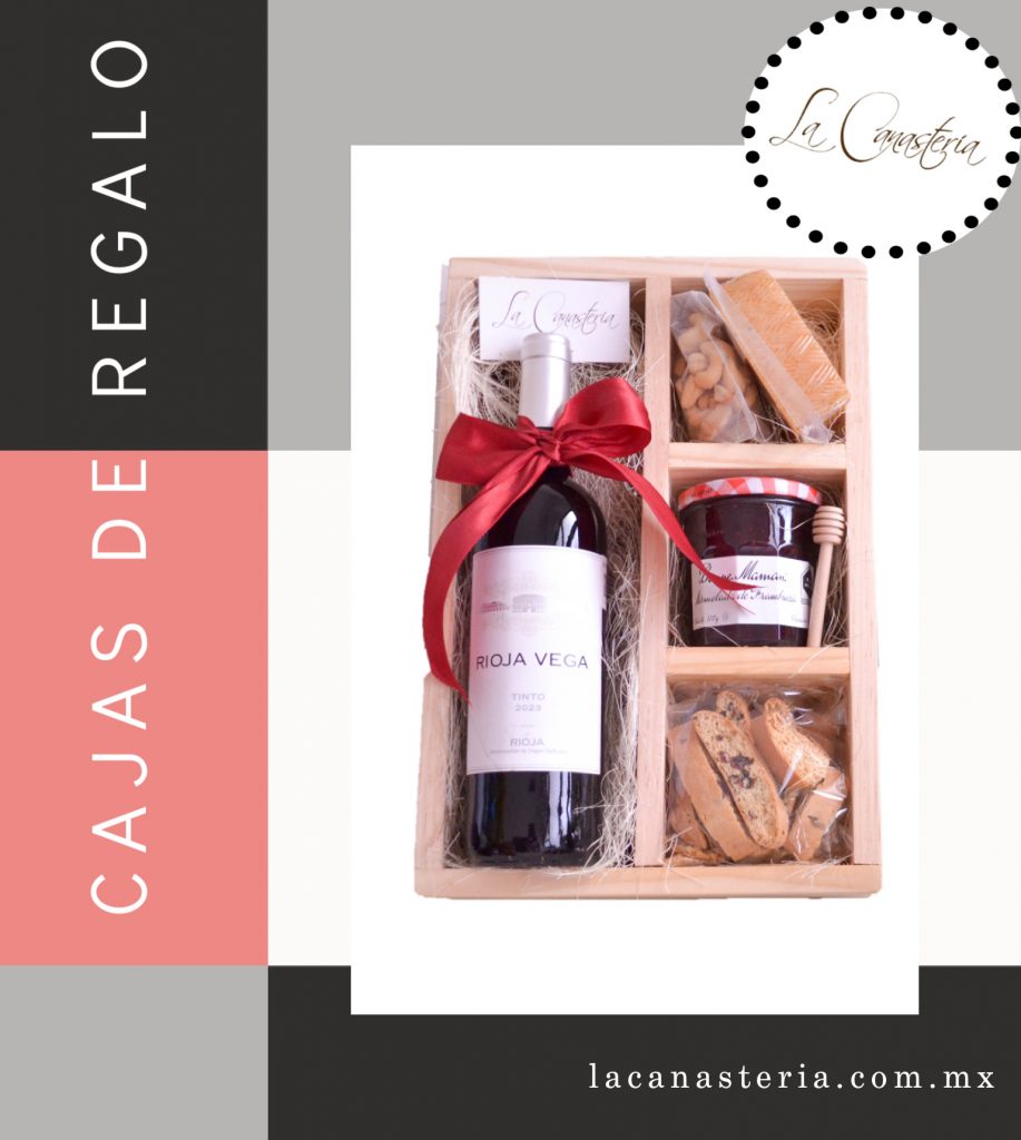 Cajas de regalo navideñas gourmet para hombre con envíos a todo México
