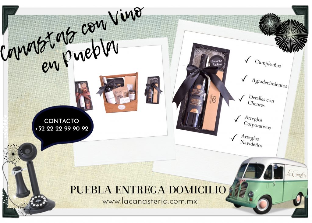 Canastas de regalo en Puebla para festejos agradecimientos cumpleaños 