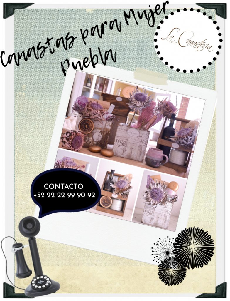 Canastas de regalo en Puebla para Mujer con entrega a domicilio