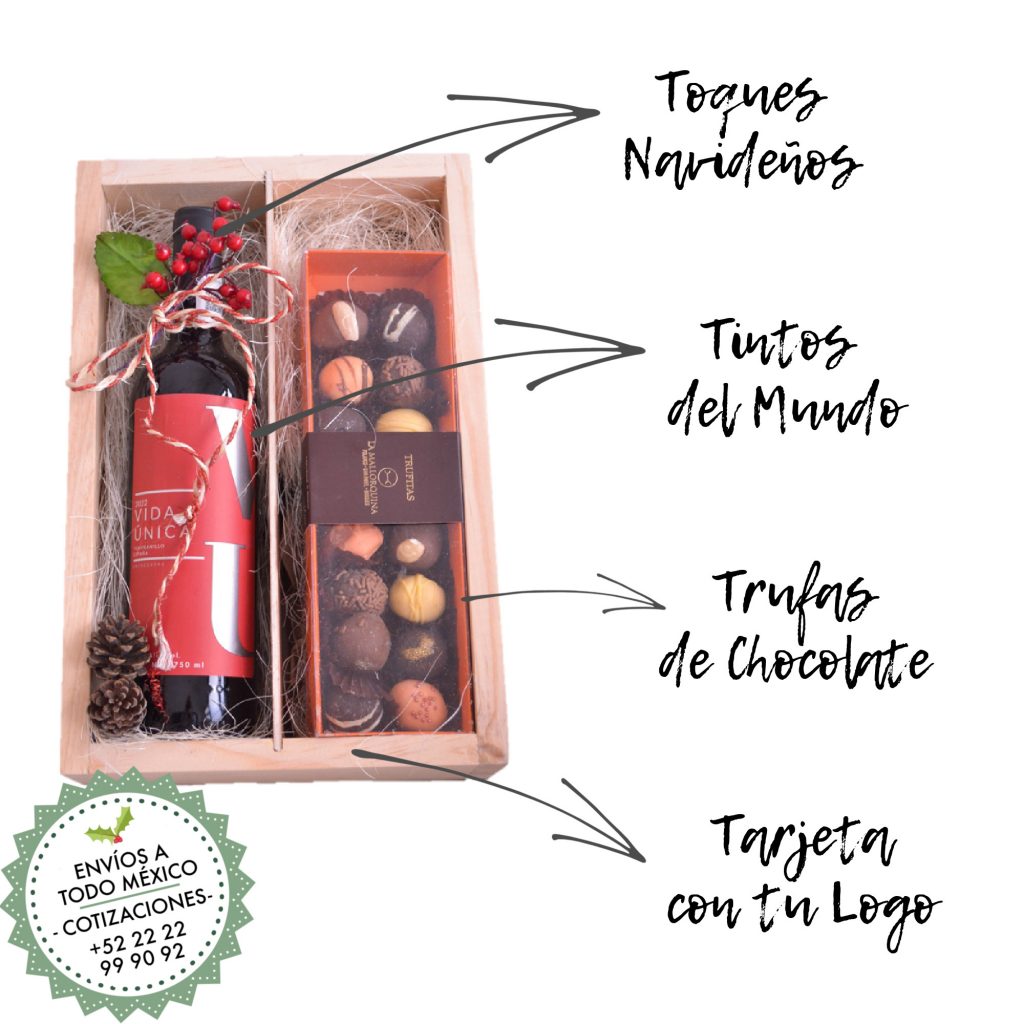 Cajas de regalo navideñas 2025 para regalos en empresas cdmx df 