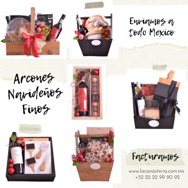 Arcones navideños finos para regalos en empresas 2025